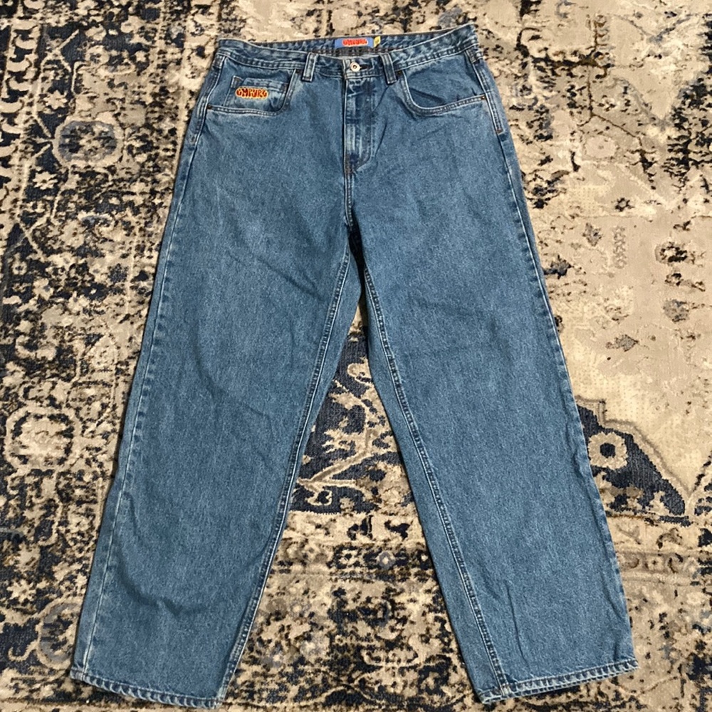 Men's Empyre Blue Medium wash Denim Skating jeans size 34